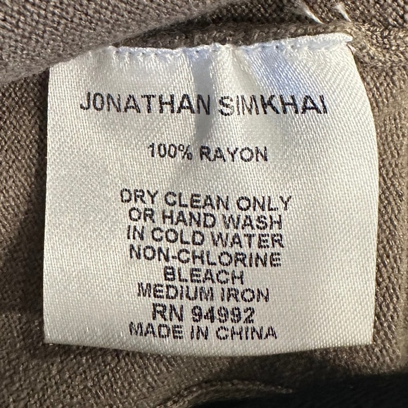 JONATHAN SIMKHAI Light and Dark Blue Apres-Ski Sweater - Size M - Picture 14 of 15